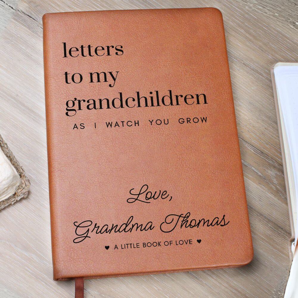 Letters to My Grandchildren - Lined Keepsake Journal with Personalized Cover