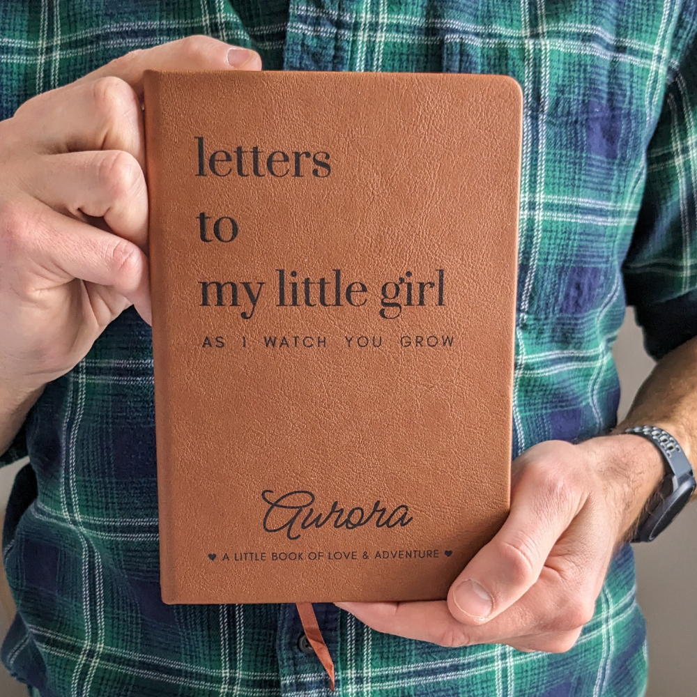 Letters To Our Little Boy or Girl As We Watch You Grow - Lined Journal with Personalized Cover