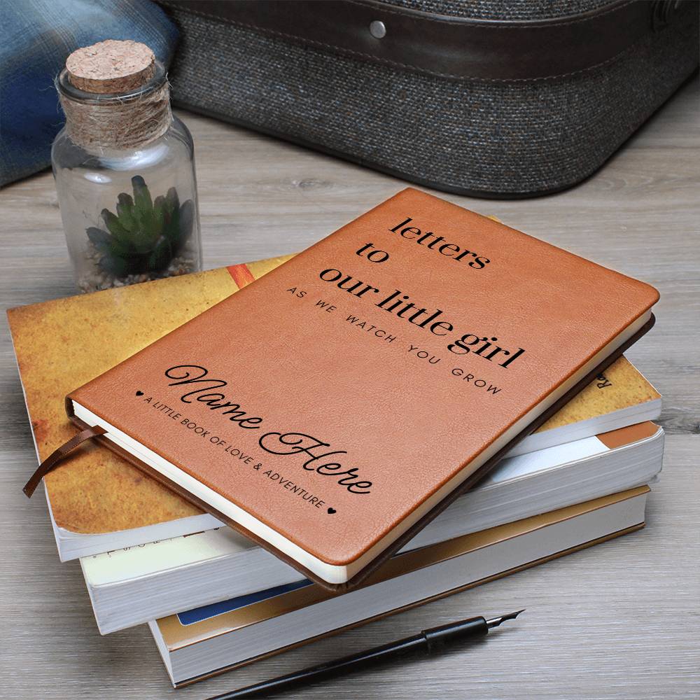 Letters To My Little Boy or Girl As I Watch You Grow - Lined Journal with Personalized Cover
