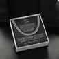 To Our Son - Proud to Be Your Parents - Chain Necklace