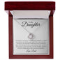 To My Daughter - Proud to Be Your Dad - Necklace