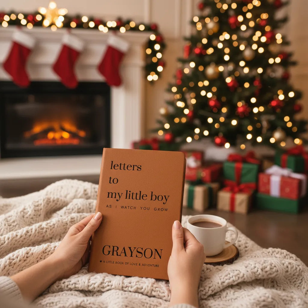 Letters To My Little Boy or Girl As I Watch You Grow - Lined Journal with Personalized Cover