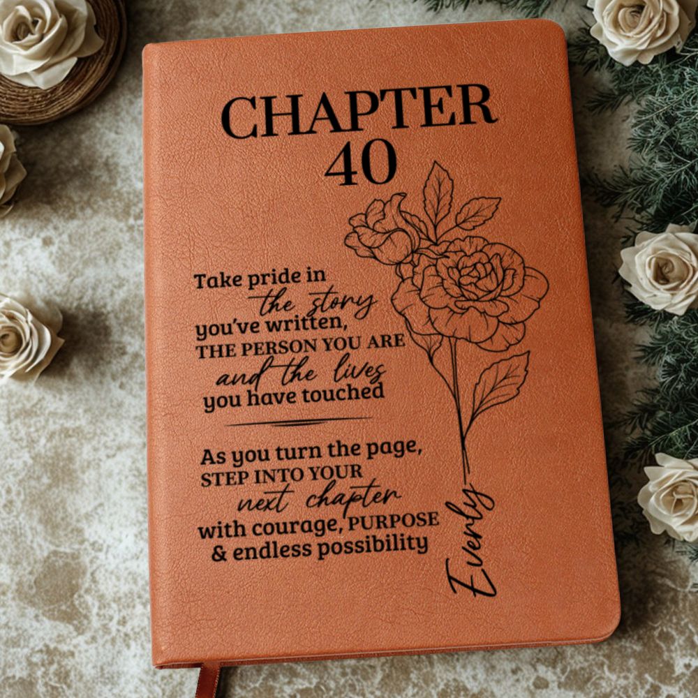 Next Chapter Birthday Keepsake Journal – Personalized Cover