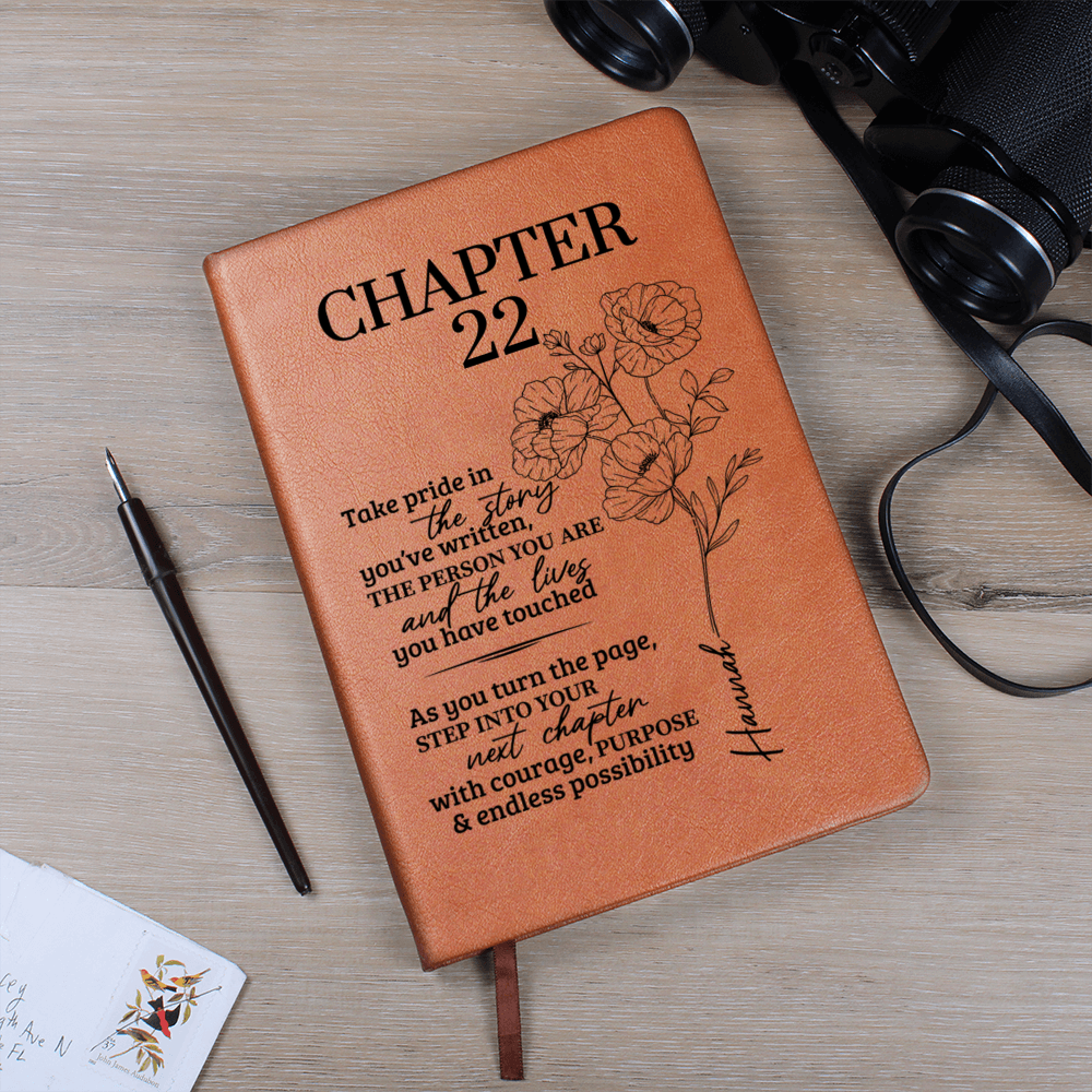 Next Chapter Birthday Keepsake Journal – Personalized Cover
