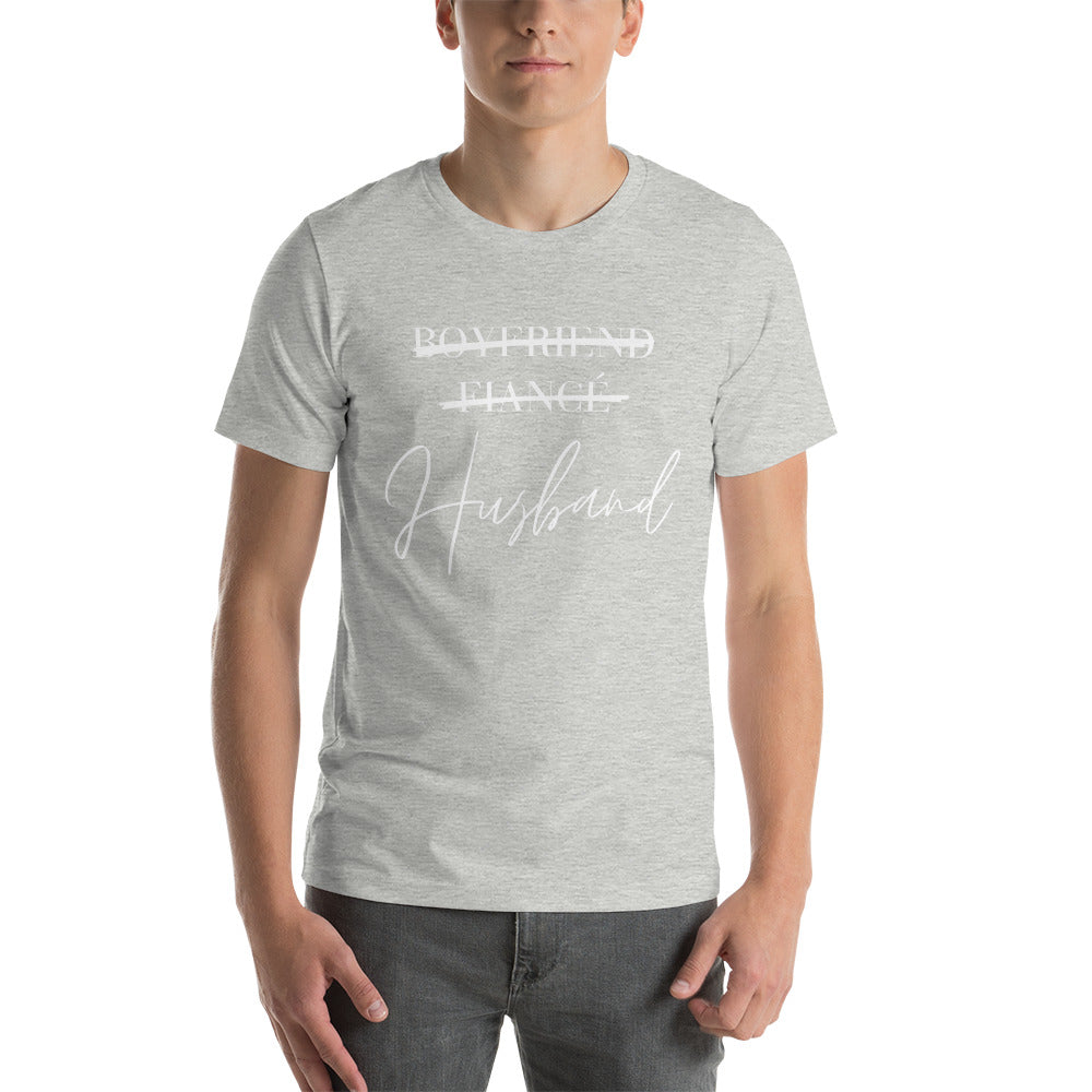 Husband Newlywed Honeymoon Perfect Fit t-shirt