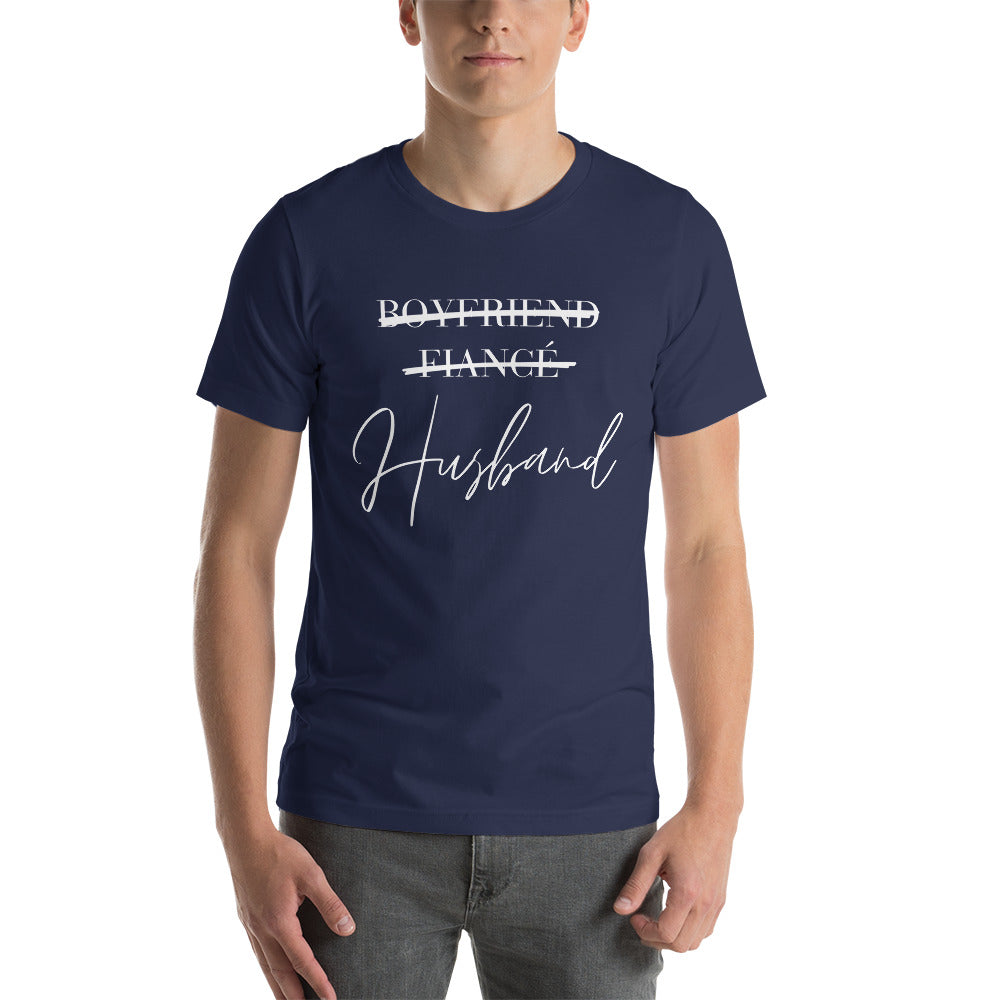 Husband Newlywed Honeymoon Perfect Fit t-shirt