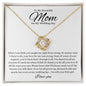 To My Beautiful Mom On My Wedding Day - Still Your Little Girl - Necklace
