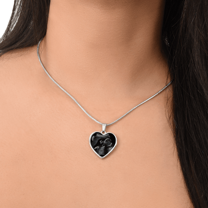 Mommy - Pregnancy - I'm Your Little One - Personalized Photo Heart Necklace