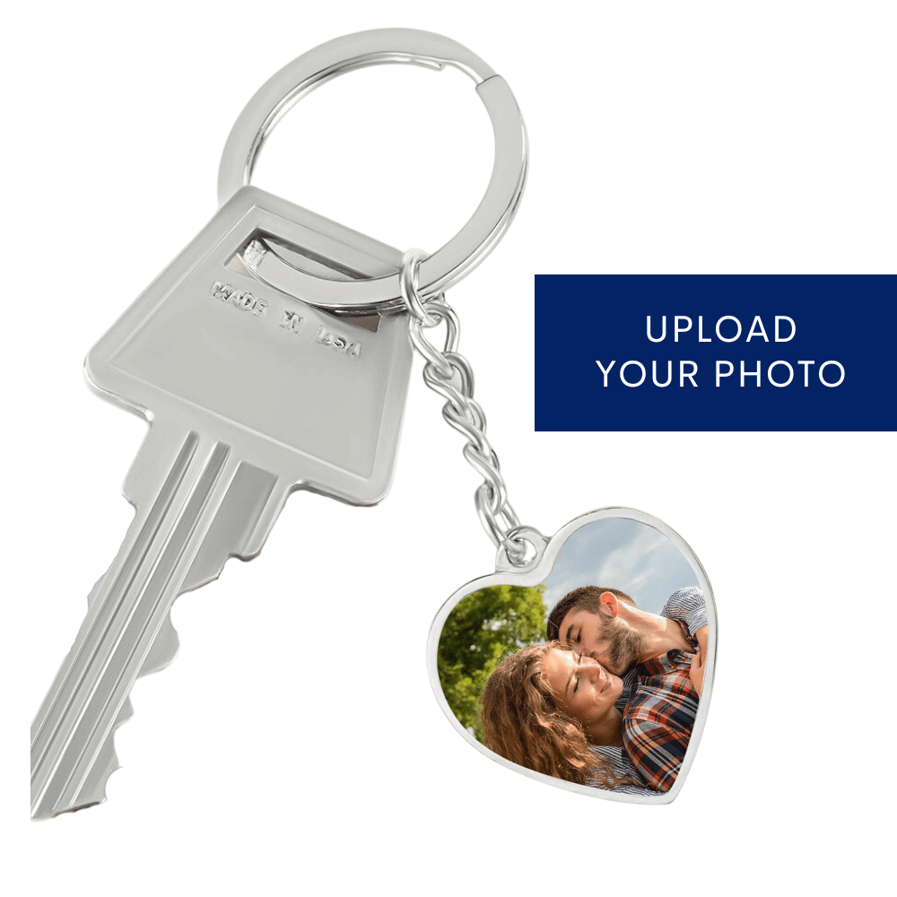To My Soulmate - My Gift, My Joy, My Reason - Custom Photo Heart Keychain