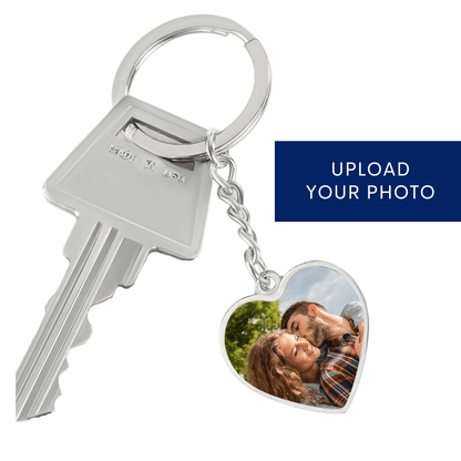 To My Soulmate - My Gift, My Joy, My Reason - Custom Photo Heart Keychain