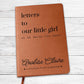 Letters To Our Little Boy or Girl As We Watch You Grow - Lined Journal with Personalized Cover