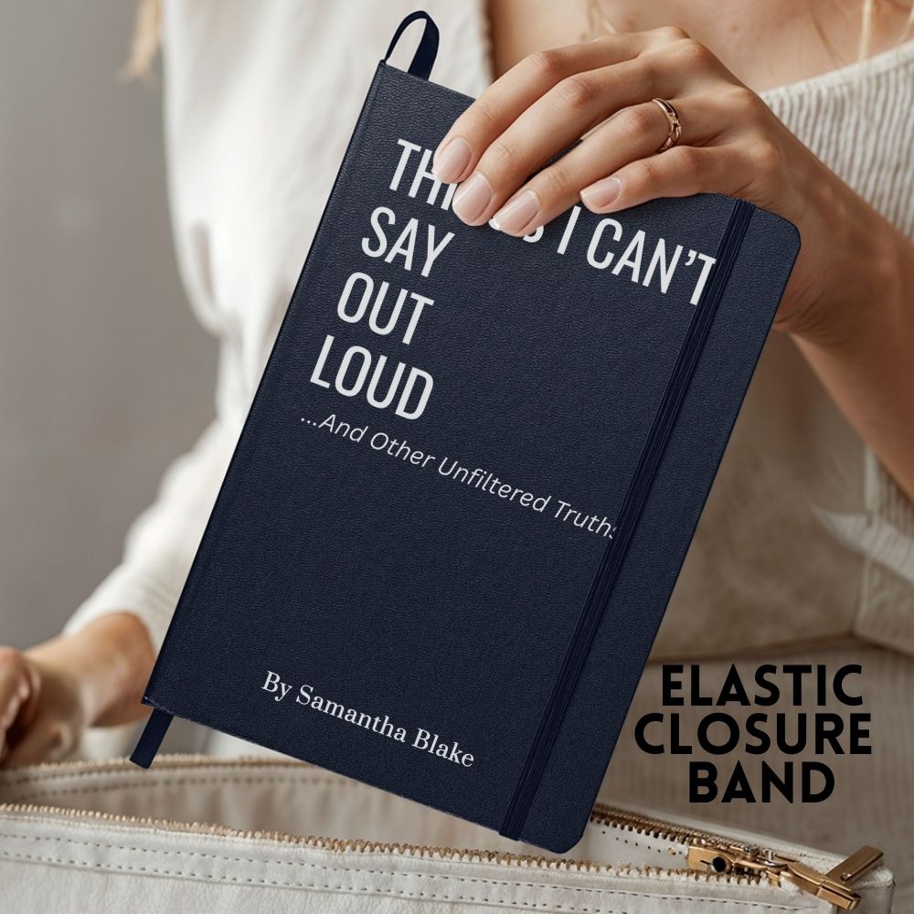 Funny Sarcastic Notebook - Coworker Gag Gifts, White Elephant, Exchange Gifts - Personalized Journal