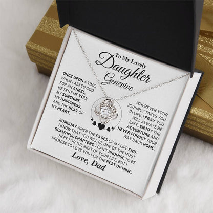 To My Lovely Daughter - Beautiful Chapters Necklace