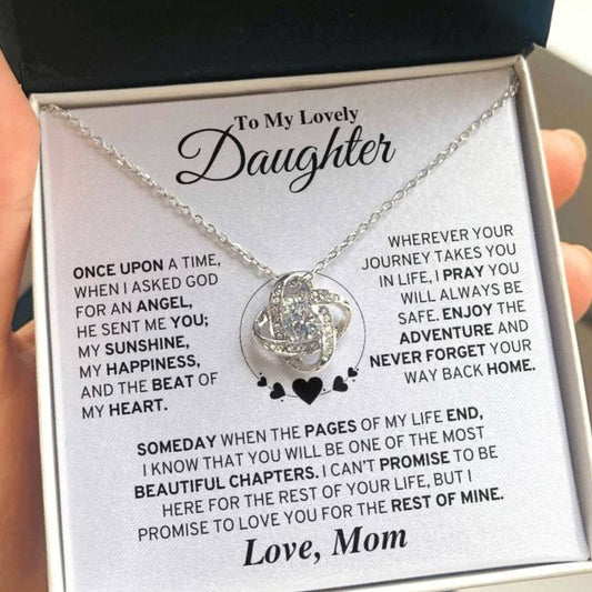 To My Lovely Daughter - Beautiful Chapters Necklace