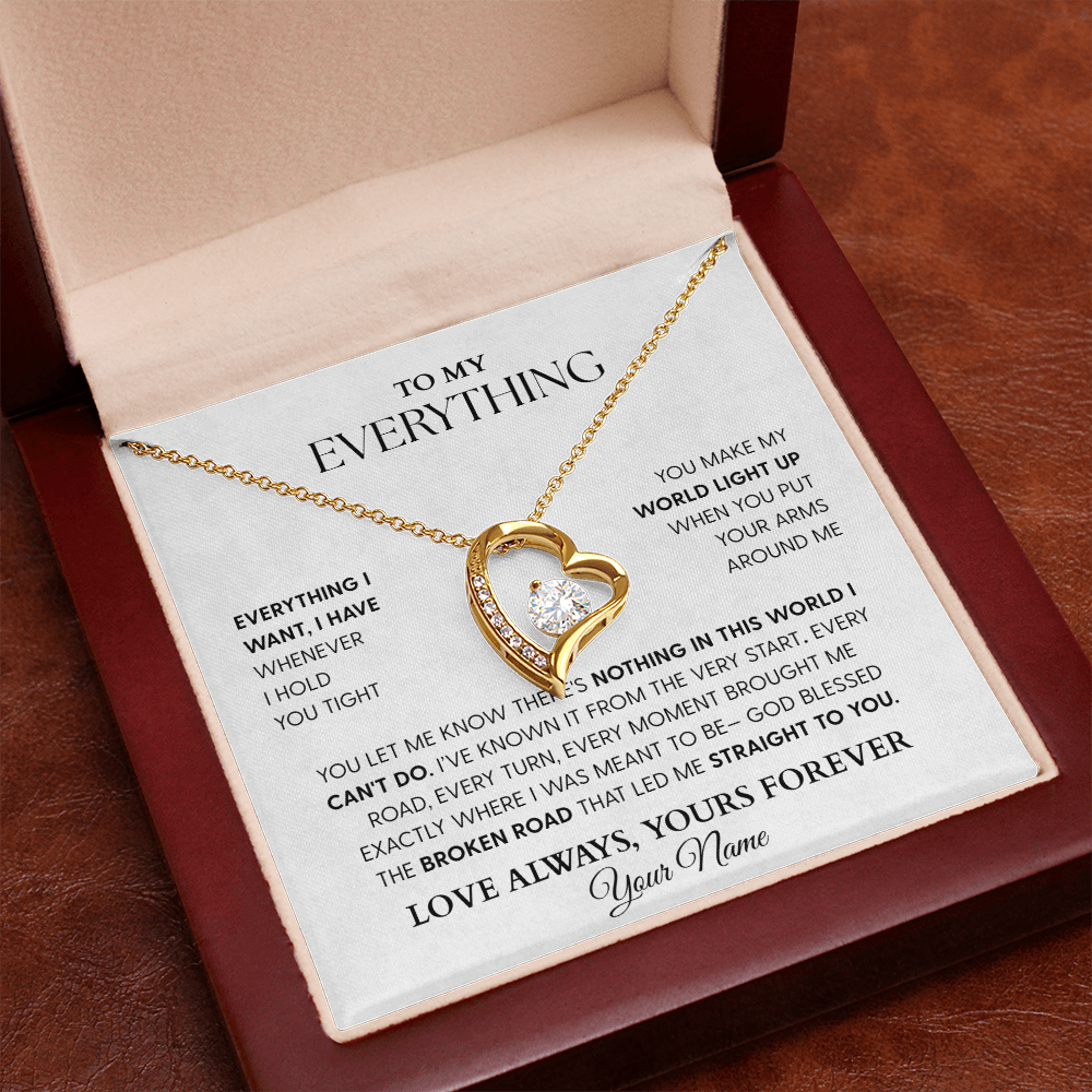 To My Everything – The Broken Road Necklace