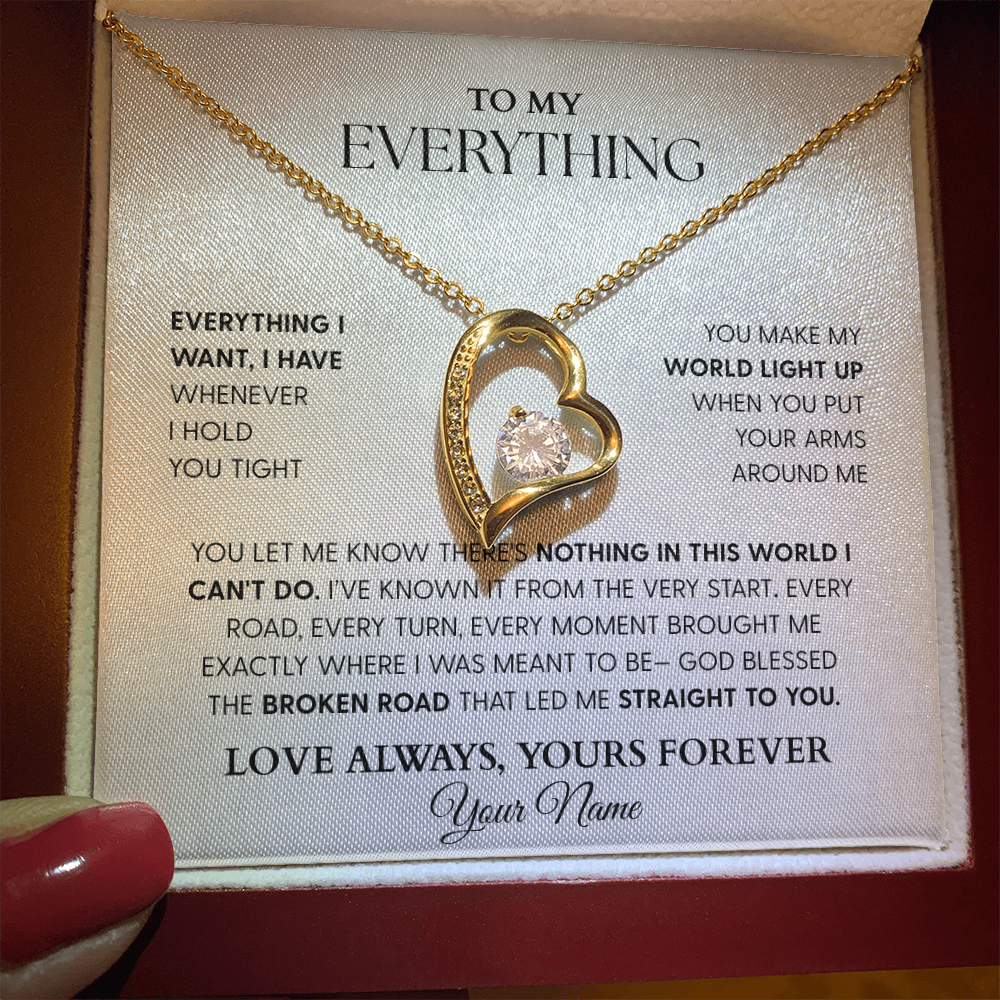 To My Everything – The Broken Road Necklace