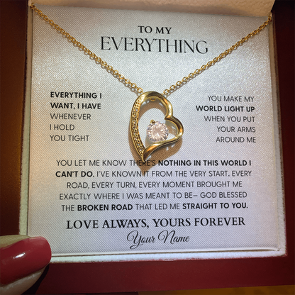 To My Everything – The Broken Road Necklace