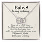 New Mom Baby & Me Necklace - Congratulations baby gift, pregnancy gift, baby shower & gender reveal gift