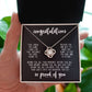 Congrats Graduate - God Has Plans For You - Faith Necklace