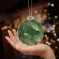 Find the Hidden Longdog - Crystal Clear Acrylic Christmas Tree Ornament