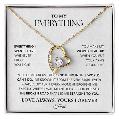 To My Everything – The Broken Road Necklace