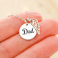 In Memory of Your Wonderful Dad - Loss of Father - Dad Memorial - Remembrance Necklace