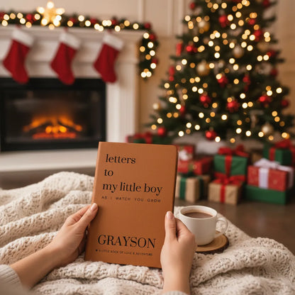 Letters To My Little Boy or Girl As I Watch You Grow - Lined Journal with Personalized Cover