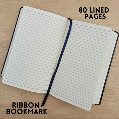 Funny Sarcastic Notebook - Coworker Gag Gifts, White Elephant, Exchange Gifts - Personalized Journal