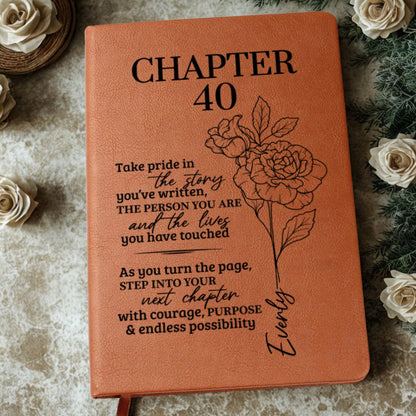 Next Chapter Birthday Keepsake Journal – Personalized Cover