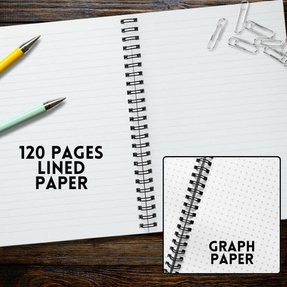 You Make a Difference - Personalized Spiral Notebook