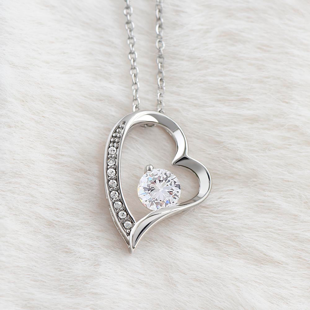 To My Mommy - Pregnancy - Love, Kisses & Kicks From Your Tummy - Necklace